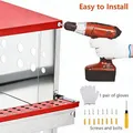 Boîte nidification poules 6 compartiments métal à dérouler – 5