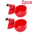 Bol abreuvoir automatique pour volaille lot de 2 – Couleur 2pcs red