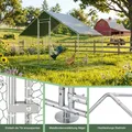 Cage à poulets 3x1,5 m cadre acier 1 mm – 6