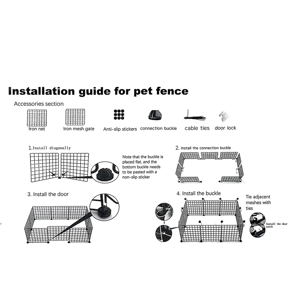 Cage chien intérieure petite taille poulailler chat