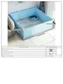 Cage chien intérieure petite taille poulailler chat – Couleur SLS417