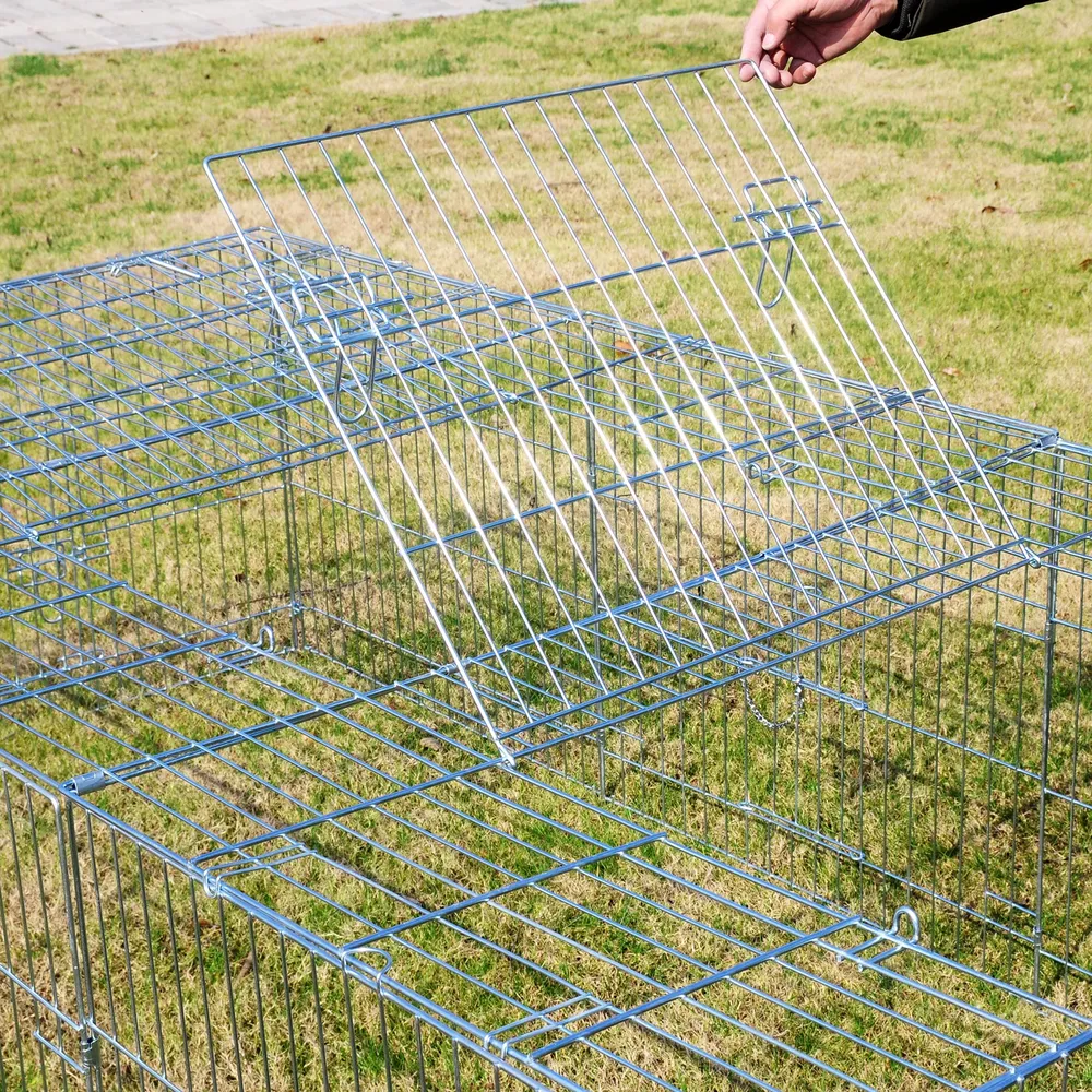 Cage lapin écureuil poulailler extérieur protection solaire