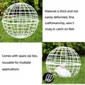 Cage poulet ronde mobile 20 à 50 cm ventilée – 4
