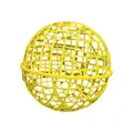 Cage poulets boule mobile extérieure tunnels ventilés portables – Couleur Yellow