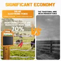 Chargeur clôture électrique solaire 16 km 0,2 J antivol – 5