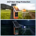 Chargeur solaire 10 km, 1,2 J, étanche IP65, alimentation DC12V – 6