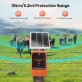 Chargeur solaire 10 km, 1,2 J, étanche IP65, alimentation DC12V – 7