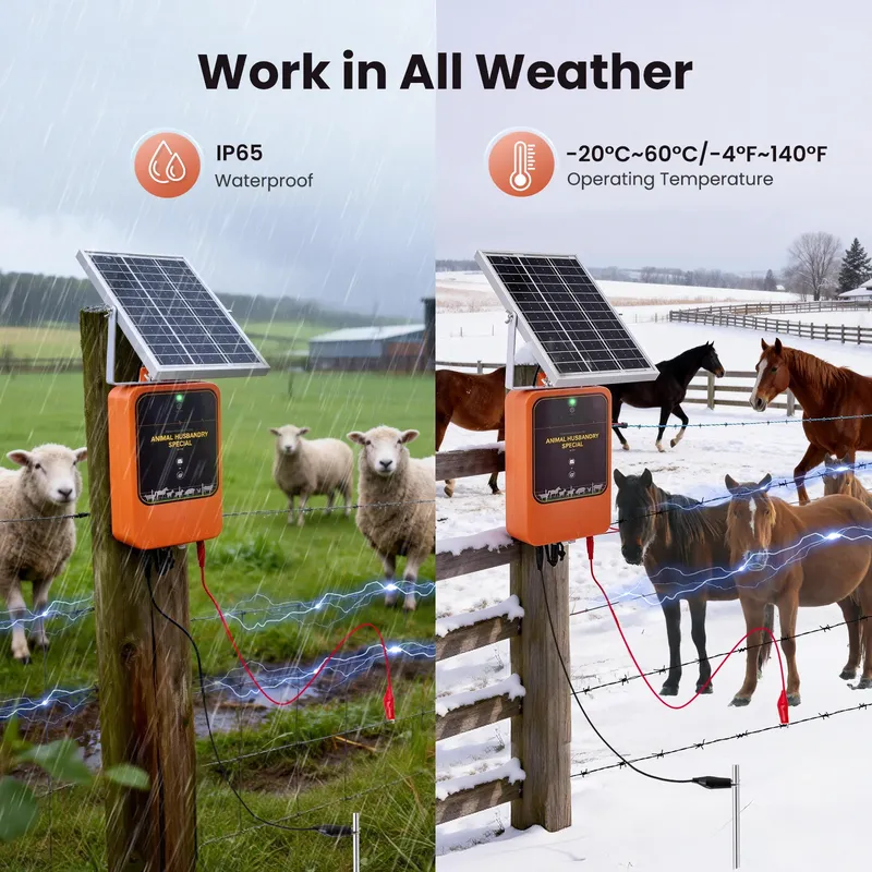 Chargeur solaire 10 km, 1,2 J, étanche IP65, alimentation DC12V