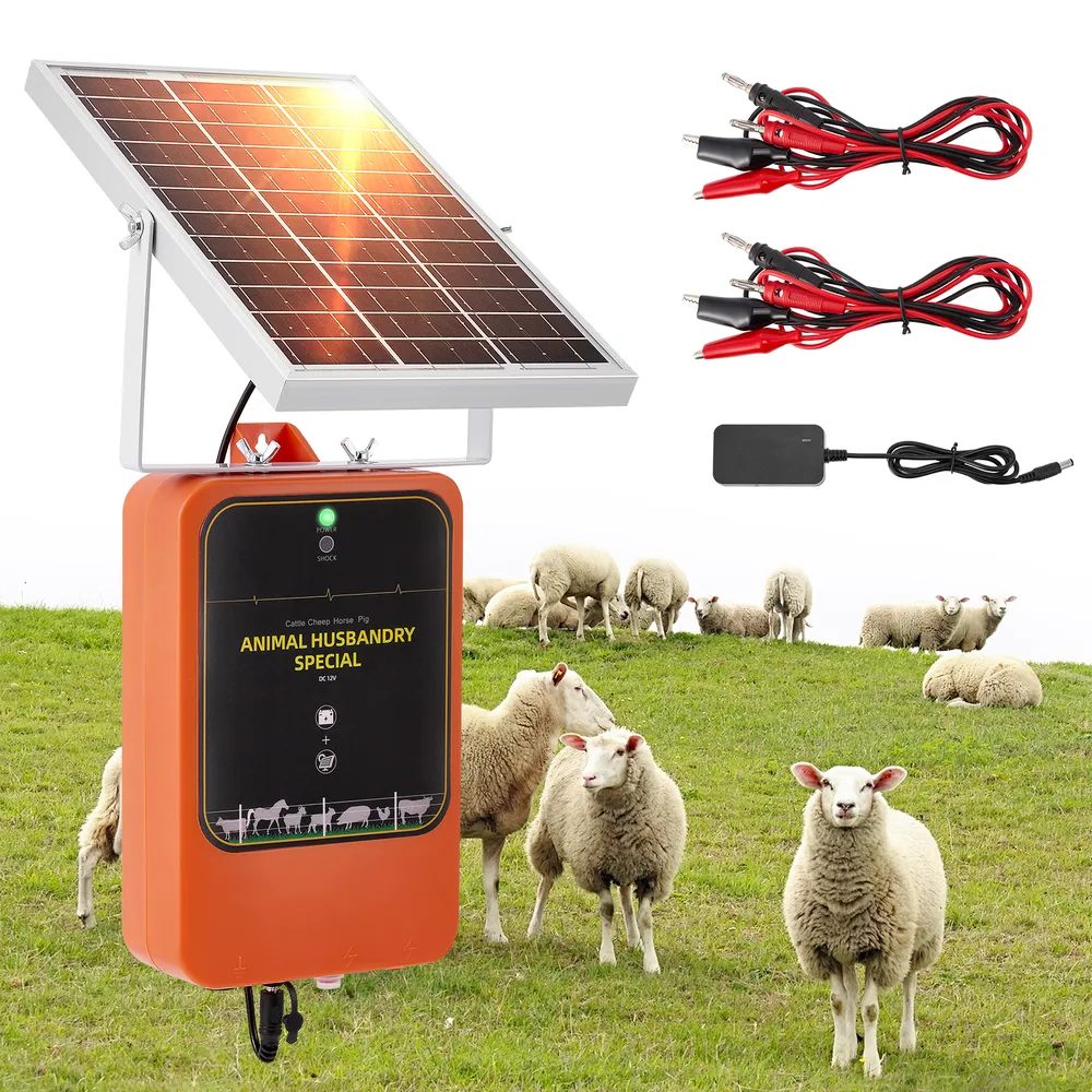 Chargeur solaire 10 km, 1,2 J, étanche IP65, alimentation DC12V