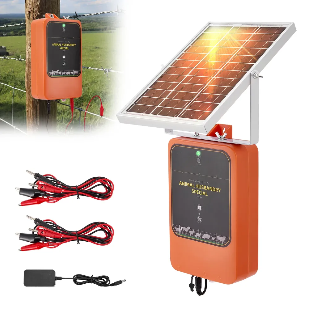 Chargeur solaire 10 km, 1,2 J, étanche IP65, alimentation DC12V