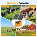 Chargeur solaire 30 km, 0,3 à 1,5 J, panneau 15 W – 8