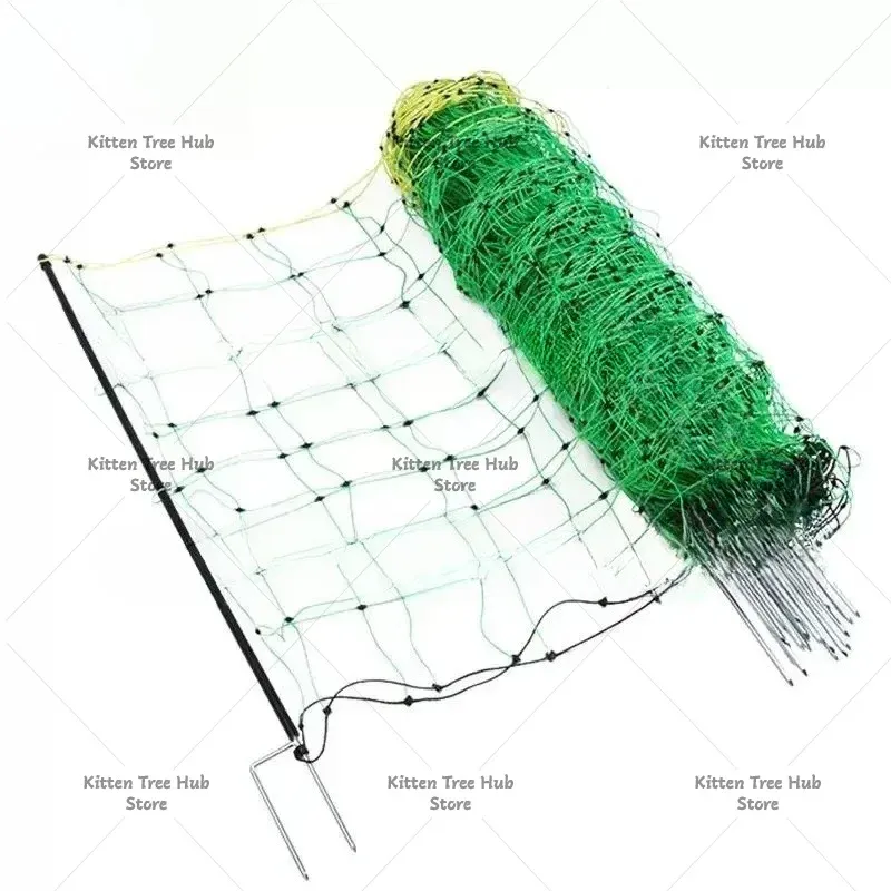 Clôture électrique en maille galvanisée pour volailles et jardin