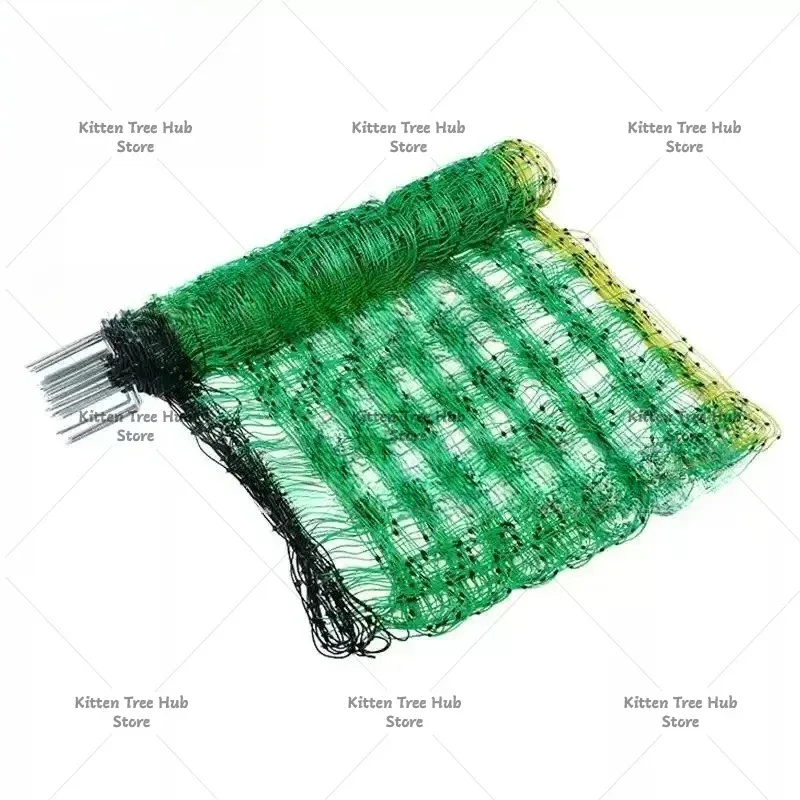 Clôture électrique en maille galvanisée pour volailles et jardin
