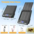 Clôture électrique solaire 10 à 32 km, 6 à 12 kV réglable – 3