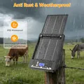 Clôture électrique solaire 10 à 32 km, 6 à 12 kV réglable – 8