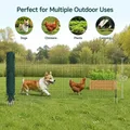 Clôture portable filet 25x1,05m pour volailles et chiens – 5