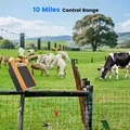Clôture solaire 10 km, 0,2 J, avec batterie pour bétail – 5