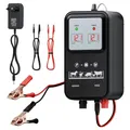 Clôture solaire 32 km, 6 à 12 kV, panneau 10 W, batterie lithium – Couleur 15KM Range
