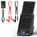 Clôture solaire 32 km, 6 à 12 kV, panneau 10 W, batterie lithium – Couleur EU Plug