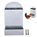 Distributeur automatique grain pour volailles avec support – 1