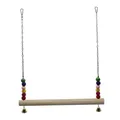 Échelle oiseaux perchoir bois balançoire poulets accessoires cage – 2