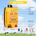 Électrificateur 12 km, 3 J, chargeur agricole portable AC – 2
