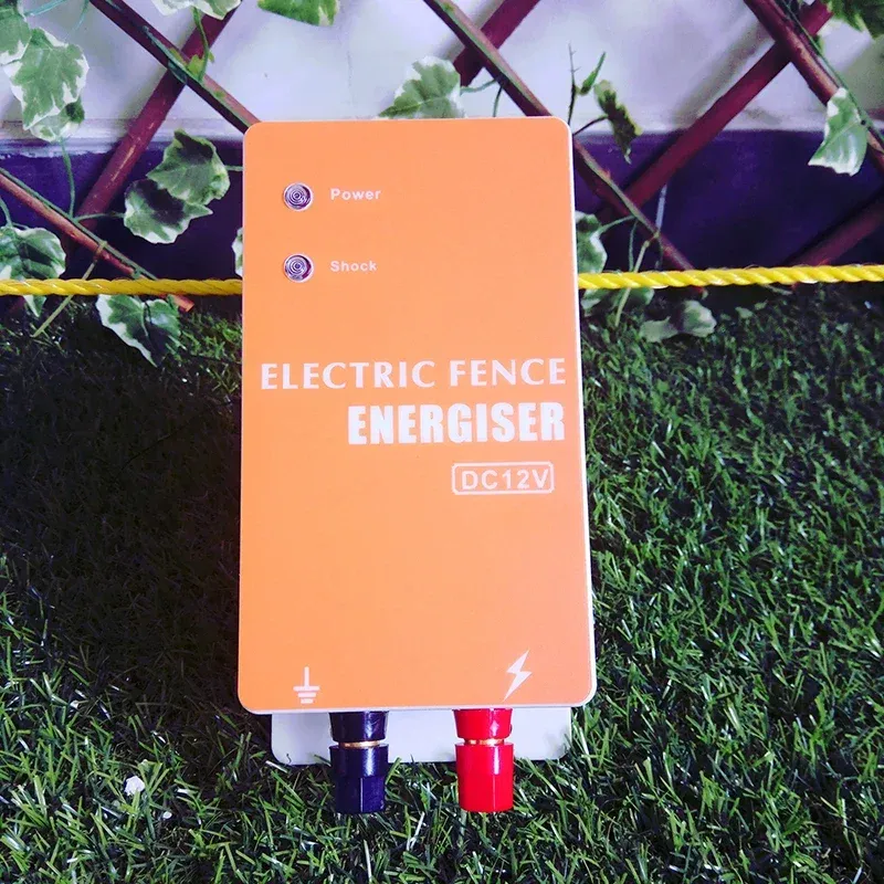 Électrificateur 12 V CC, 0,5 à 1 J, solaire pour animaux