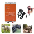 Électrificateur 12 V CC, 0,5 à 1 J, solaire pour animaux – Couleur EU Plug