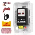 Électrificateur 15 km, 2 J, 7 à 13 KV pour bétail – Couleur Black