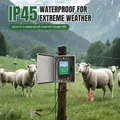 Électrificateur de clôture 10 km, 3 alimentations, indicateur LED – 6