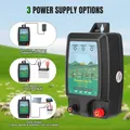 Électrificateur solaire 10 km, 1,5 à 2 J, triple alimentation – 2