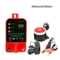 Électrificateur solaire 10 km pour volaille, accessoires clôture – Couleur US plug with alarm