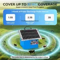Électrificateur solaire 32 km, faible impédance, 9500 V – 4