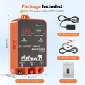Électrificateur solaire 5 km, 2 J, étanche IP44, double affichage – 3