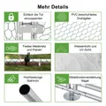 Enclos métallique 3x1,5m avec serrure et couverture PE – 5