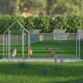 Enclos métallique 3x1,5m avec serrure et couverture PE – 7