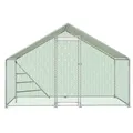 Enclos métallique avec échelle et couverture imperméable – Couleur 3x2x2m