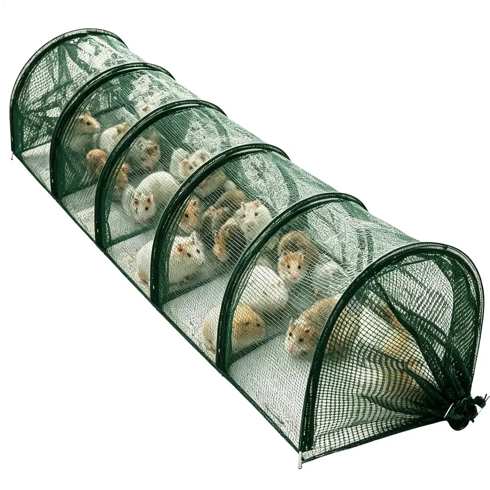 Enclos pliable volailles métal pour extérieur