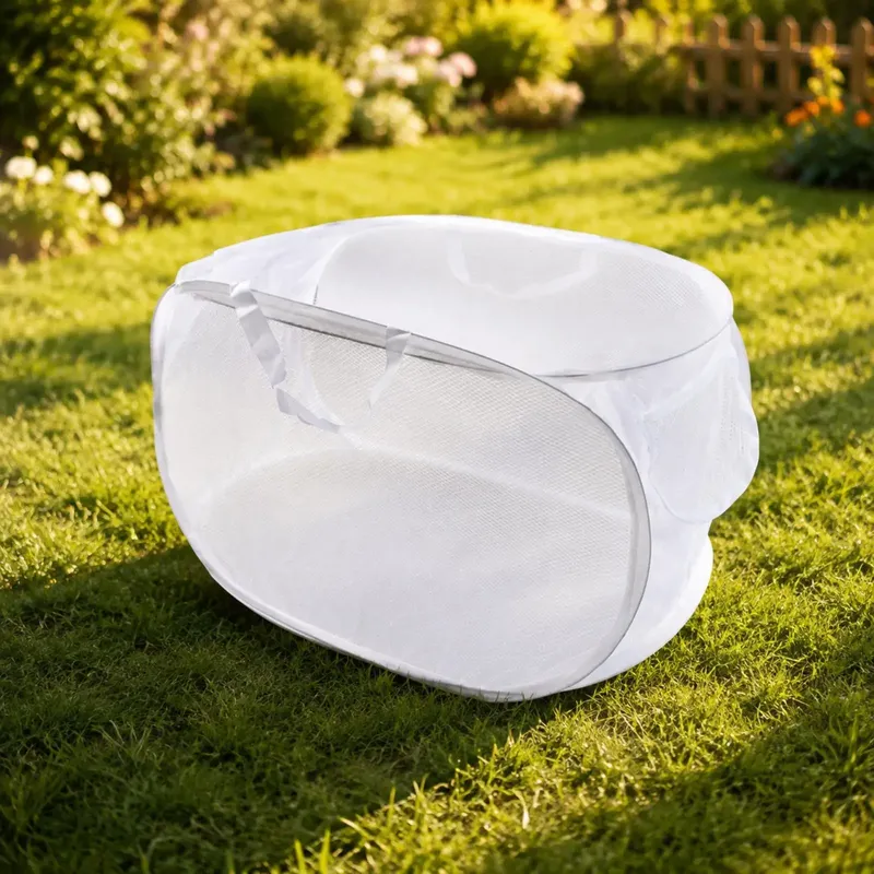 Enclos portable pliable pour poulets et petits animaux