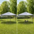 Enclos poules extérieur 10 m² bois et métal – 2