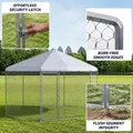 Enclos poules extérieur 10 m² bois et métal – 5