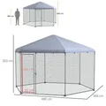 Enclos poules extérieur 10 m² bois et métal – 6