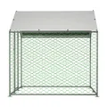 Enclos poulets 2x2x2 m avec verrou et couverture – 5