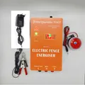 Éneriseur de clôture 2 J, contrôleur d'énergie avec alarme – Couleur Eu with Alarm