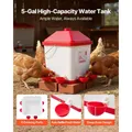 Ensemble abreuvoir et mangeoire automatique 5 gallons volailles – 2