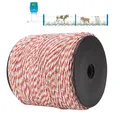 Fil de clôture 500 m blanc/rouge corde conductrice acier inoxydable – 2