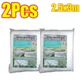 Filet anti-insectes 60 mailles serre et jardin – Couleur 2Pcs 2.5x3m