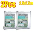 Filet anti-insectes 60 mailles serre et jardin – Couleur 2Pcs 2.5x7.5m