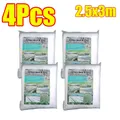 Filet anti-insectes 60 mailles serre et jardin – Couleur 4Pcs 2.5x3m