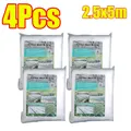 Filet anti-insectes 60 mailles serre et jardin – Couleur 4Pcs 2.5x5m